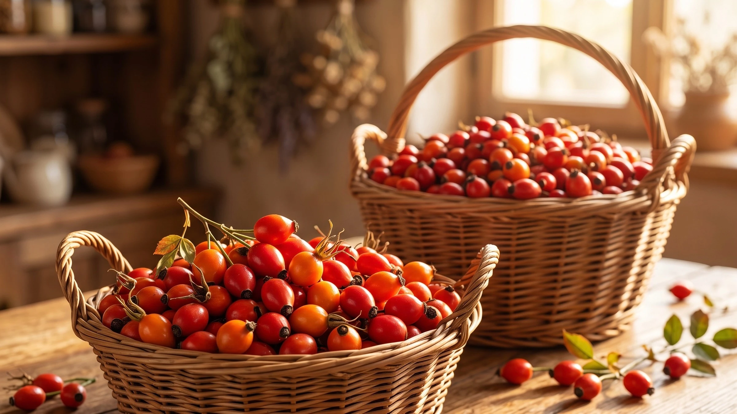 Vitamine C + rozenbottels + bioflavonoïden