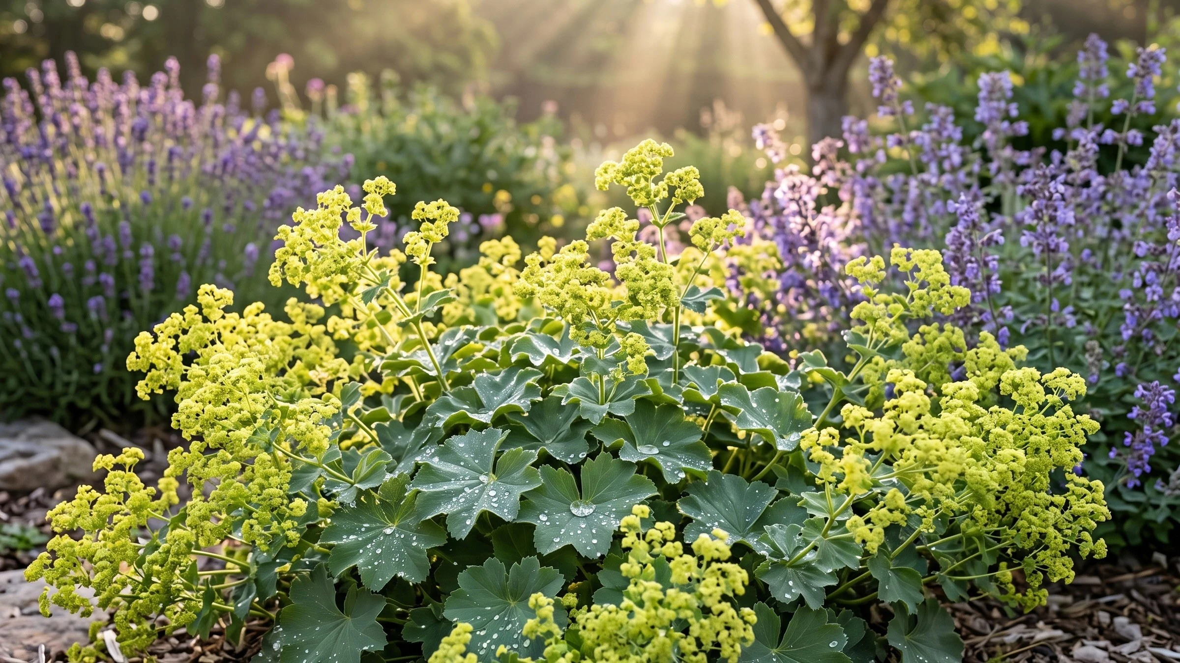 Gewone alchemilla … van vroeger tot nu …